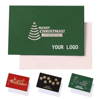 Embossed Foil Christmas Cards
