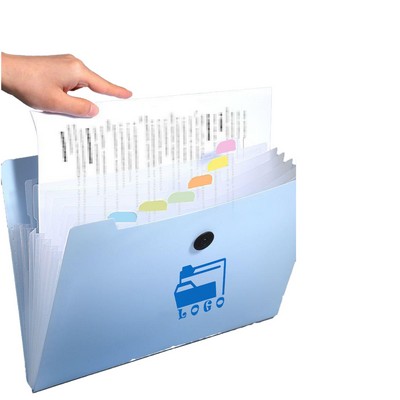 8 Compartments A4 Organizer Folder Storage Case