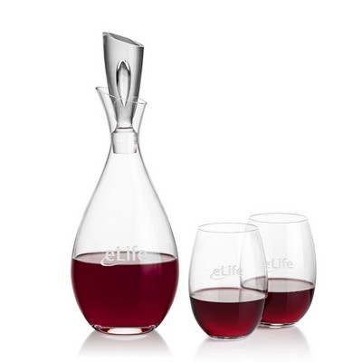Juliette Decanter & Carlita Stemless Wine