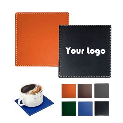 PU Leather Coaster
