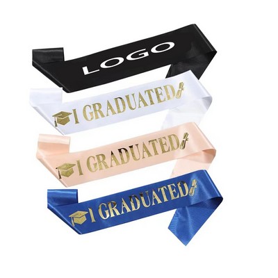 Custom Satin Sash For Party Decorations