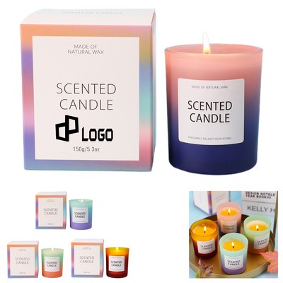 Gradient Soy Scented Candles
