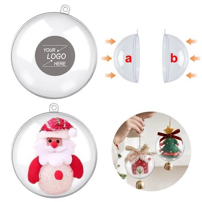 Fillable Ornaments Balls for Christmas Tree Décor
