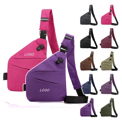 Nylon Anti - Theft Crossbody Sling Bag