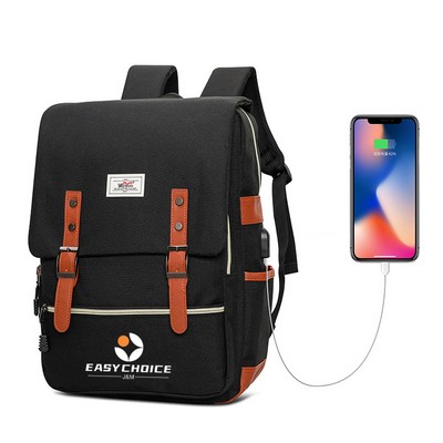 Vintage Laptop Backpack