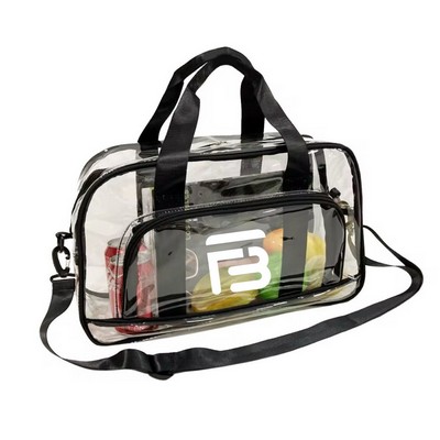 Clear PVC Duffle Travel Bag