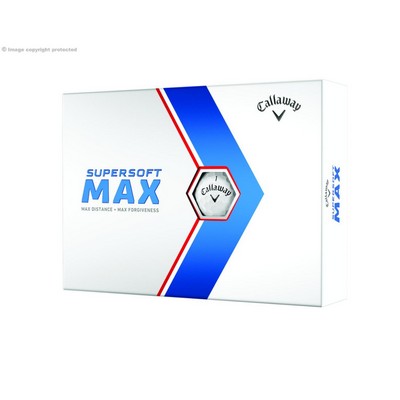 Callaway Supersoft Max Golf Balls with Custom Imprints