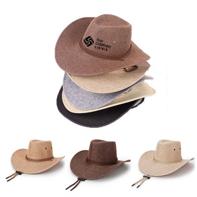 Western Style Sun Shade Cowboy Hat