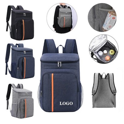 Insulated Oxford Backpack Cooler for Outdoors