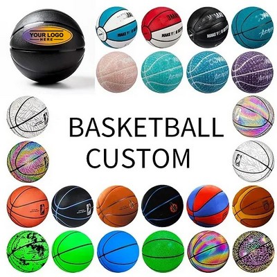 Custom Size 7 Indoor Outdoor Basketball