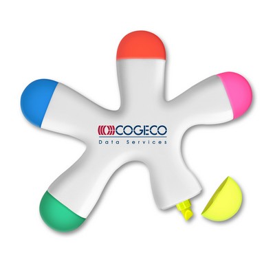 Liqui-Mark® Fun Lighter™ 5-Color Fluorescent Highlighter