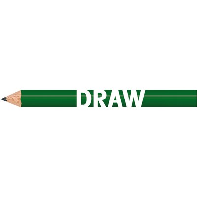 Golf Green Round Golf Pencils