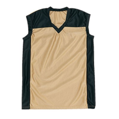 Women's Multi Sport Cool Mesh Jersey Shirt w/ Contrast Shoulder Panel