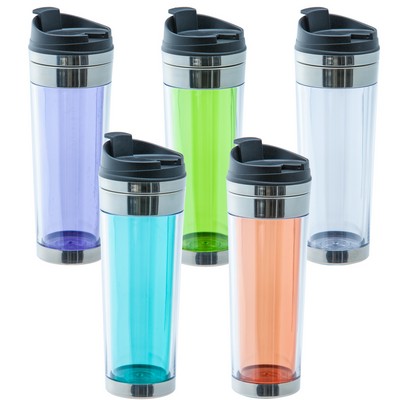 16 Oz. Vulcano Double Wall Acrylic Tumbler