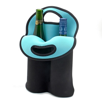Promotek iBank® 2-Bottle Neoprene Wine Tote