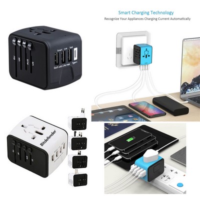 Promotek iBank® World Travel Adapter for 150 countries