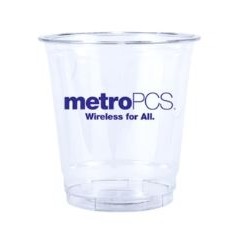 8 Oz. Clear PET Plastic Cold Cup