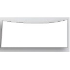 Sculptured Pockets® Folder w/Slight Curve Edge Pockets & Central V Notch Cut