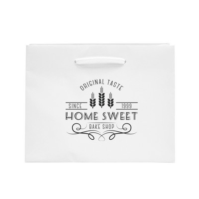 Small Soft Touch Laminated Paper Euro Tote