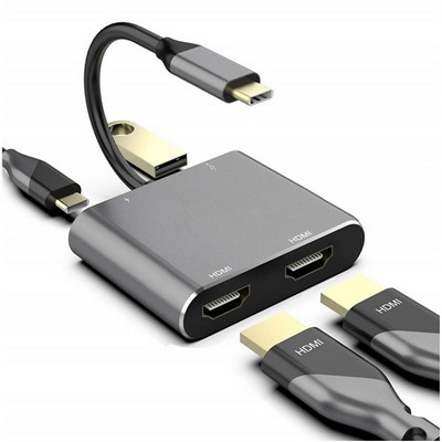 4-in-1 Type-C Docking Station