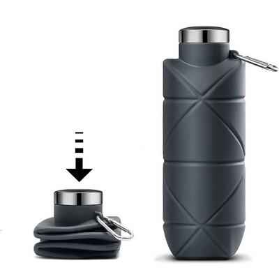 25oz Silicone Collapsible Bottle Travel Cup