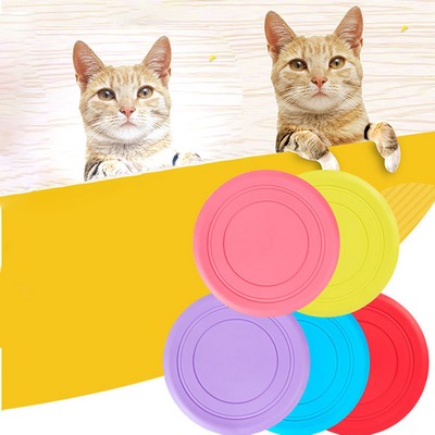 Durable Silicone Flying Disc for Active Pet Dogs