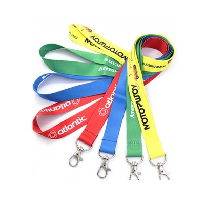 1" Custom Printed Lanyard