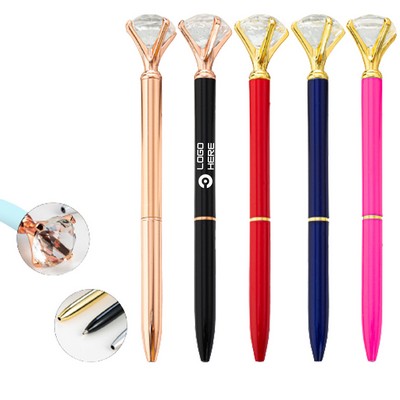 Crystal Metal Ballpoint Pen