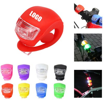 Waterproof Silicone Bicycle Led Flash Tail Lamp