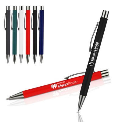 Bowie Soft Rubber Finish ColorJet Full Color Metal Pen
