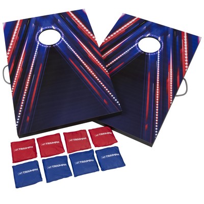 Escalade Sports Triumph Sports - Led Patriotic 2 X 3-Foot Cornhole
