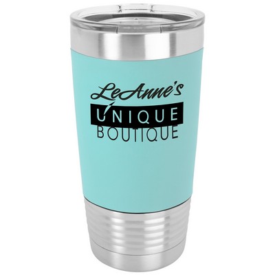 20 oz. Polar Camel Teal/Black Polar w/Silicone Grip