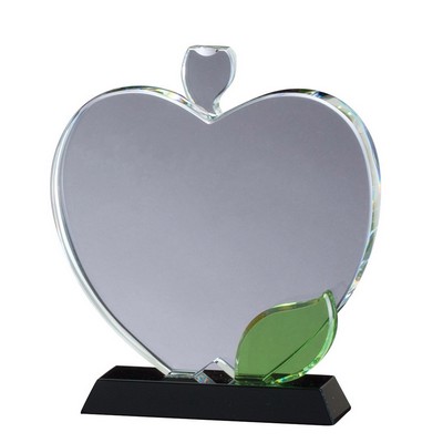 5" X 6" Crystal Apple