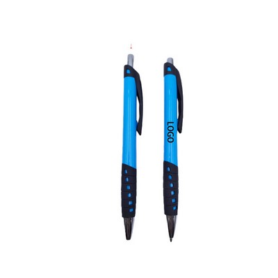 Click Action Plastic Ballpoint Pen