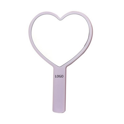 Heart Shaped Handheld Mirror