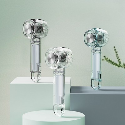 W20 Transparent 1200 mAh Desk Handheld Fan