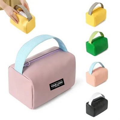 PU Leather Travel Cosmetic Bag