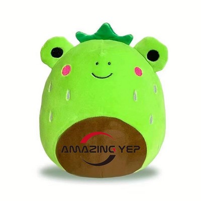 Stuffed animal - Green Strawberry Frog-AG0017