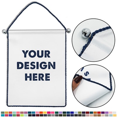 Custom Hanging Gift Banner w/ Rod