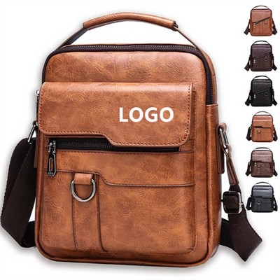 Spacious PU Leather Tote Crossbody Bag for Women