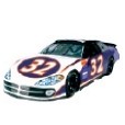 Stock Car Stock Temporary Tattoo
