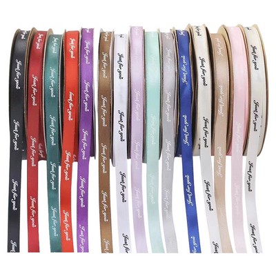 Custom Printed 100 Yards Ribbon Roll (5/8" Wide)