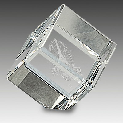 1.5" x 1.5" Crystal Cube