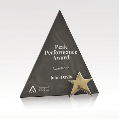 Triad Star Crystal Award 7-1/2"
