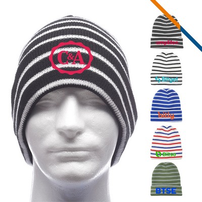 Juvia Striped Beanies