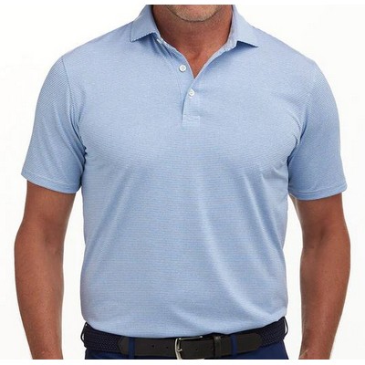 Holderness & Bourne Perkins Fine-Stripe Performance Jersey Shirt