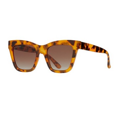 Adela Eco-Process Polarized Sunglasses w/Honey Tortoise Brown Frame
