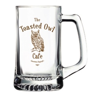 15 Oz. Clear Glass Sport Mug