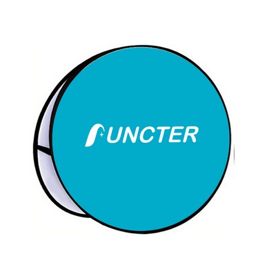 4 FT Circle Display Round Pop Up Banner Display Stand Floor Sign