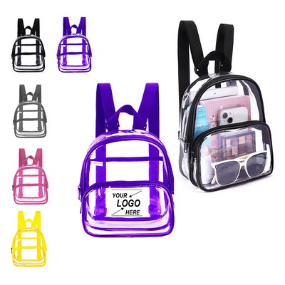 Clear Heavy Duty Security Backpack for School and Work